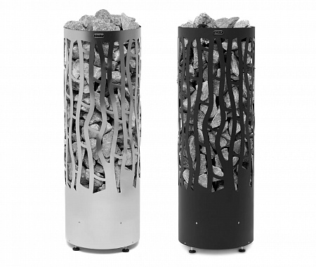 Электрическая печь для бани и сауны BORN RAIN R90E 9 кВт Черный матовый